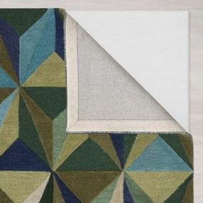 Tappeto in lana blu 160x230 cm Reverie - Flair Rugs