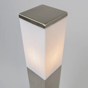 Lampada da esterno intelligente 80 cm in acciaio con WiFi P45 - Malios