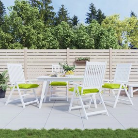 Cuscini Per Pallet 4 Pz Verde Chiaro 50x50x7 Cm Tessuto Oxford /