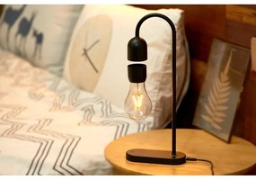 Lampada da tavolo nera (altezza 36,5 cm) Evaro - Gingko