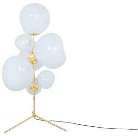 Melt Floor Chandelier Piantana Gold/Opal - Tom Dixon