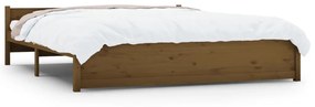 Giroletto miele in legno massello 200x200 cm