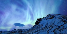 Quadro su tela – Luci polari nordiche