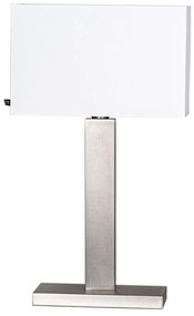 By Rydéns - Prime Lampada da Tavolo H69 Brushed Steel/White By Rydéns