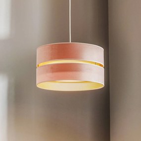 Duolla Lampada a sospensione Golden Duo Ø 40 cm rosa chiaro/oro