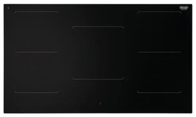 Piano cottura induzione 5 zone L 90 cm SLI 905 DE'LONGHI nero