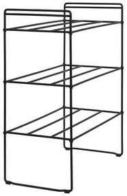 Scarpiera nera in metallo Swansea - House Nordic