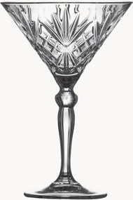 Set di 4 bicchieri da cocktail in cristallo Melodia