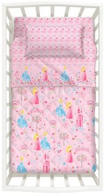 Copriletto Trapuntato Petit princess Disney baby, in cotone