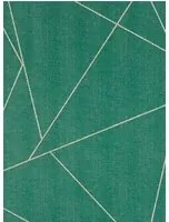 Geometrische Vinyltapete Parapet von Harlequin - Emerald