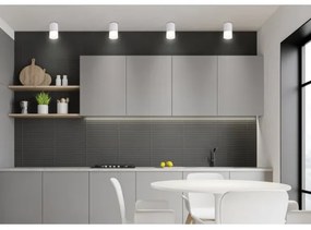 Faretto TUBA 1xGU10/15W/230V grigio/bianco