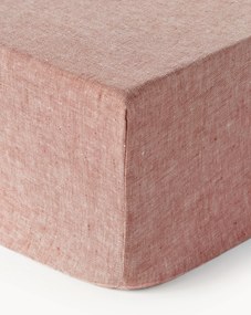 Lenzuolo con angoli boxspring in lino Linna