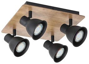 Rabalux 5905 - Faretto MAC 4xGU10/35W/230V