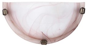 Rabalux 3053 - Applique ALABASTRO 1xE27/60W/230V in vetro alabastrino