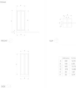 Eglo 900468 - Lampada da tavolo LED dimmerabile SIBERIA LED/15,5W/230V + tc