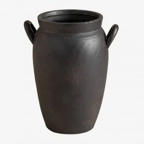 Vaso in ceramica Lizete Nero - Sklum