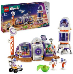 Base spaziale su Marte con razzo Lego Friends