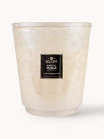 Candela profumata con cinque stoppini fatta a mano Japonica Collection (Santal, Vaniglia Bourbon e Oud)