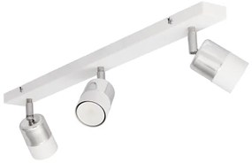 LED Luce Spot a LED TUBSSON 3xGU10/4,8W/230V bianco/cromo lucido