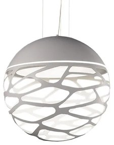 Kelly SO2 Piccolo Sfera Lampada a Sospensione Bianco - Lodes