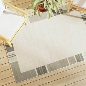 Tappeto A Pelo Corto Multicolore 120x180 Cm Interni/esterni /