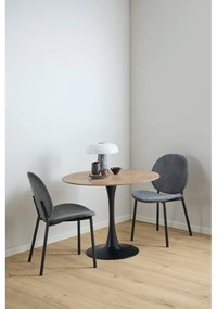 Sedia da pranzo color antracite Cliff – Actona