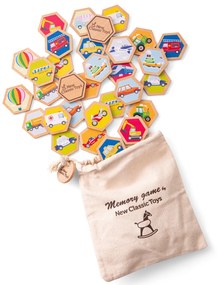 Memory in legno - mezzi di trasporto