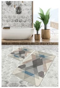 Set di tappetini per il bagno in velluto 2 pz 60x100 cm – Mila Home