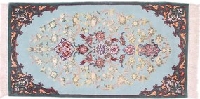 Isfahan Tappeto 120x60 (Iran) Annodato A Mano