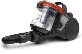 Aspirapolvere ciclonico rosso H.Koenig a traino senza sacco