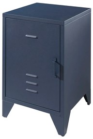 Comodino per bambini in metallo blu BRONXX - Vipack