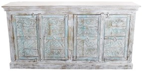 ETER - madia legno di mango bianco