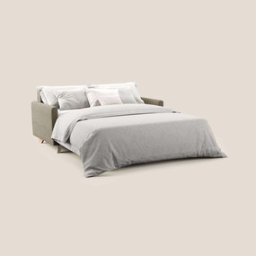 Edgar divano letto matrimoniale in tessuto felis impermeabile T03 marrone