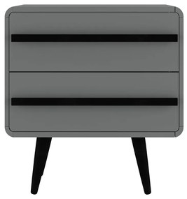 Comodino grigio Chantal - Støraa