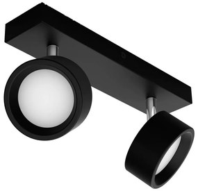 Philips - Faretto LED BRACIA 2xLED/5,5W/230V nero