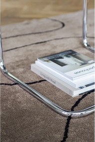 Tappeto marrone in cotone lavabile 140x200 cm Shadow – Mette Ditmer Denmark