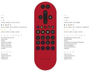 Leuchten Direkt 11991-55-LED RGB Lampada da tavolo dimmerabile SWING LED/9,5W/230V+ TC
