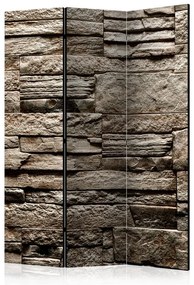Paravento Beautiful Brown Stone [Room Dividers]