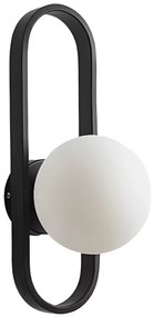Lampada da parete APP1755-1W BLACK WHITE