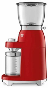 Macinino Elettrico Smeg CGF11RDEU Rosso Trasparente 150 W 350 g