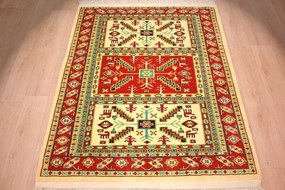 Kazak Tappeto persiano 150x200 (Iran) Annodato A Mano