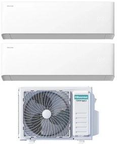 Condizionatore Hisense Dual Split UNI HB 9+12 con 2AMW42U4RGC R-32 Wi-Fi Integrato
