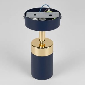 Brilagi - Faretto da parete POKER 1xGU10/25W/230V blu