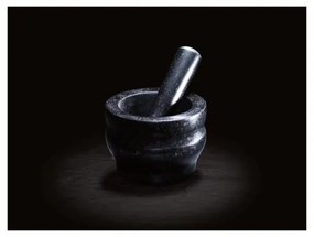 Cole&amp;Mason - Mortaio in granito con pestello GRANITE diametro 14 cm granito/nero