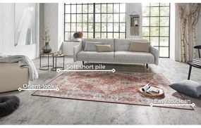 Tappeto rosso mattone , 200 x 290 cm Sylla - Nouristan