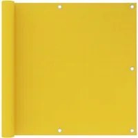 Paravento da Balcone Giallo 90x600 cm in HDPE 310999