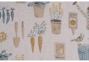 Tenda crema 125x50 cm Frutta - Mendola Fabrics