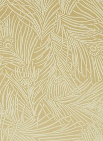 Liberty Carta da parati Hera Plume - Pewter Gold