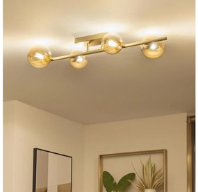 Brilagi - Lampadario a plafone LED MILLA 4xG9/3W/230V oro
