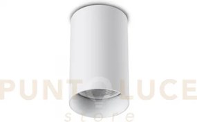 Look round lampada da soffitto 1 luce attacco gu10 lampadina inclus...